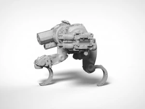 mech sabueso all terrain military vehical 3d printing model 3D Print Model
