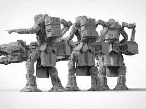 infantry kolass chainsquad print Modèles 3D en vedette