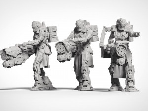 infantry kolass chainsquad print Modèles 3D en vedette