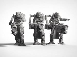 infantry kolass chainsquad print Modèles 3D en vedette