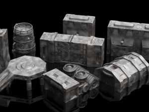 terrain base building pack Modelo de Impressão 3D