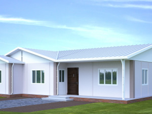 Prefabricated building Modelo 3D