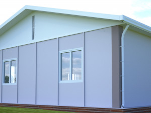 Prefabricated building Modelo 3D