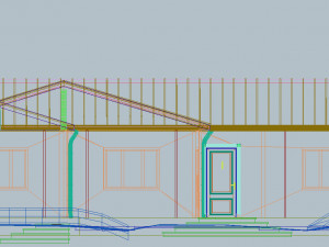 Prefabricated building Modelo 3D