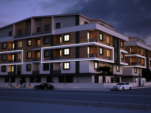 3 blocks building exteriors 3Dモデル