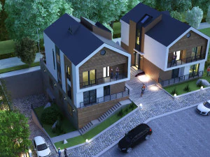 VLLA MODERN 7DARCH 3D Model