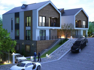 VLLA MODERN 7DARCH 3D Model