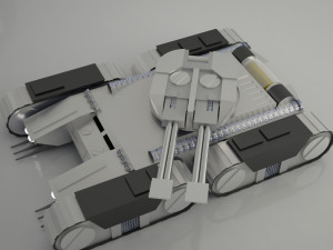 beam tank Modelo 3D