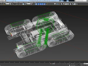 beam tank 3D Model