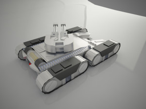 beam tank Modelo 3D