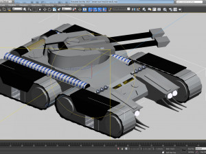 beam tank Modelo 3D