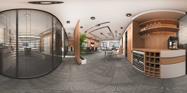 MALTEPE OFFICE 360VEW 3D Model .c4d .max .obj .3ds .fbx .stl .blend 