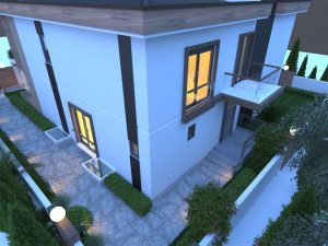 VILLA ATILGAN TEPEOREN GARDEN 3D Model
