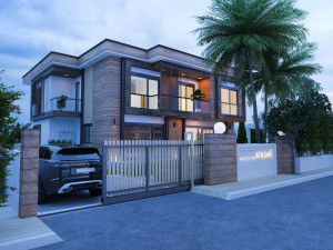 VILLA ATILGAN TEPEOREN GARDEN 3D Model