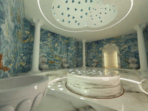 TURKISH BATH 360 VIEW Modello 3D