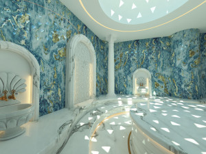 TURKISH BATH 360 VIEW Modello 3D