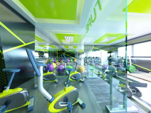 GYM 7D ARCH 360 VIEW 3D Model