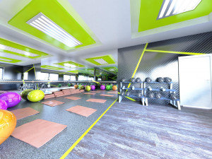 GYM 7D ARCH 360 VIEW 3D Модель