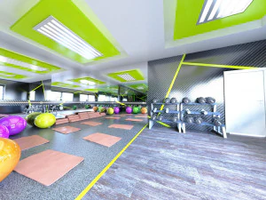 GYM 7D ARCH 360 VIEW 3D Model