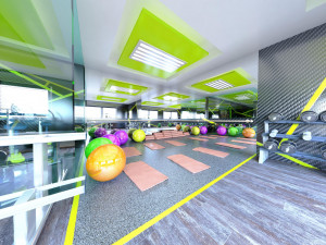 GYM 7D ARCH 360 VIEW 3D Модель