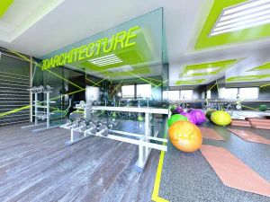 GYM 7D ARCH 360 VIEW 3D Model