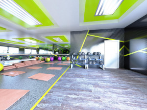 GYM 7D ARCH 360 VIEW 3D Модель