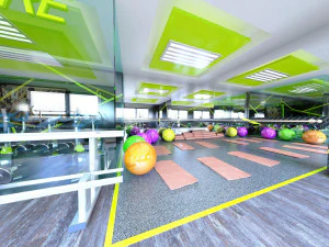 GYM 7D ARCH 360 VIEW 3D Model