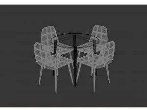 TABLE CHAIR 3D Model