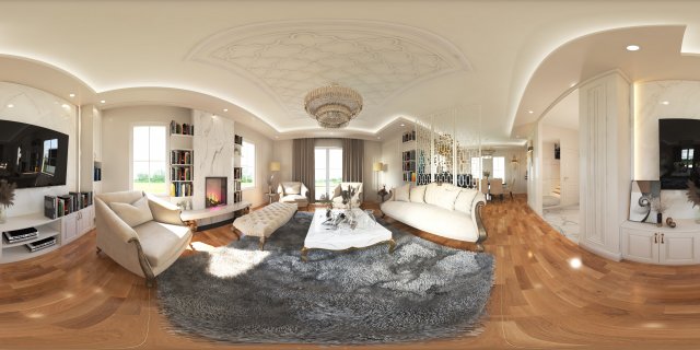 VILLA BOLLUCA VIEW 360 3D Model .c4d .max .obj .3ds .fbx .stl .blend 