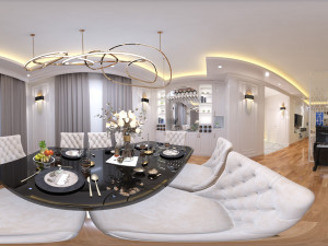 VILLA BOLLUCA VIEW 360 3D Model