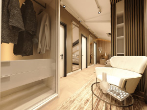 ATTIC ROOM MODERN VLLA 360 VIEW 3D Model