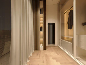 屋根裏部屋のモダンな VLLA 360 ビュー 3Dモデル