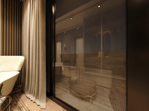ATTIC ROOM MODERN VLLA 360 VIEW 3D Model