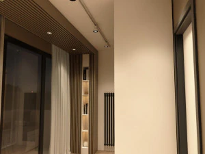 屋根裏部屋のモダンな VLLA 360 ビュー 3Dモデル