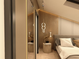 ATTIC ROOM MODERN VLLA 360 VIEW 3D Model