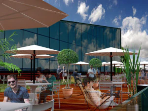 HOTEL GREEN ROOF 3D Model