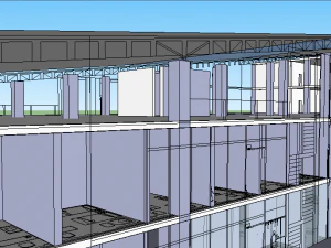 HOTEL GREEN ROOF 3D Model
