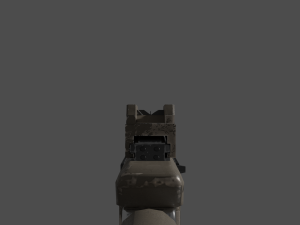 sci-fi assault rifle based on m762 Modelo 3D
