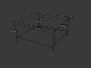 table 3D Model