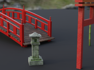japanese pack Modelo 3D