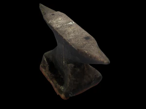 actively used anvil 3D Model