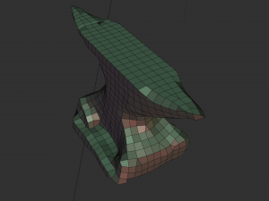 actively used anvil 3D Model