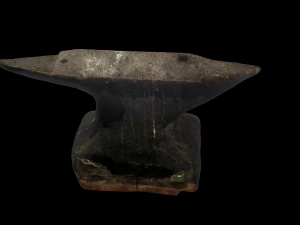 actively used anvil 3D Model