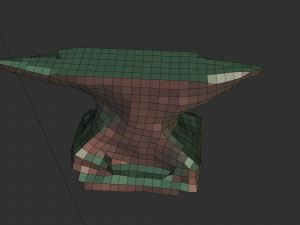 actively used anvil 3D Model