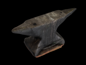 actively used anvil 3D Model