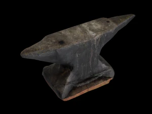 actively used anvil 3D Model