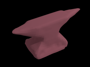 actively used anvil 3D Model