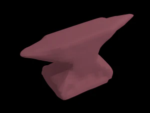 actively used anvil 3D Model