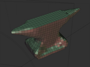 actively used anvil 3D Model