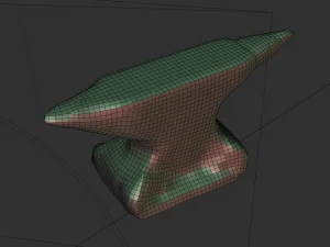 actively used anvil 3D Model